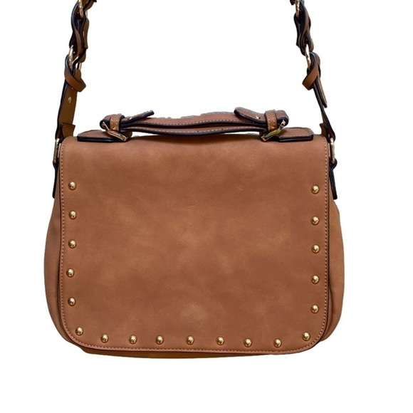 Studded Messenger Crossbody Bag Justfab - Picture 4 of 8